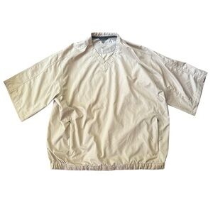 Nike Golf Tan neutral windbreaker men’s XL golfing outdoors performance wear‎